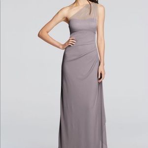 David’s bridal bridesmaid/prom dress in Portobello